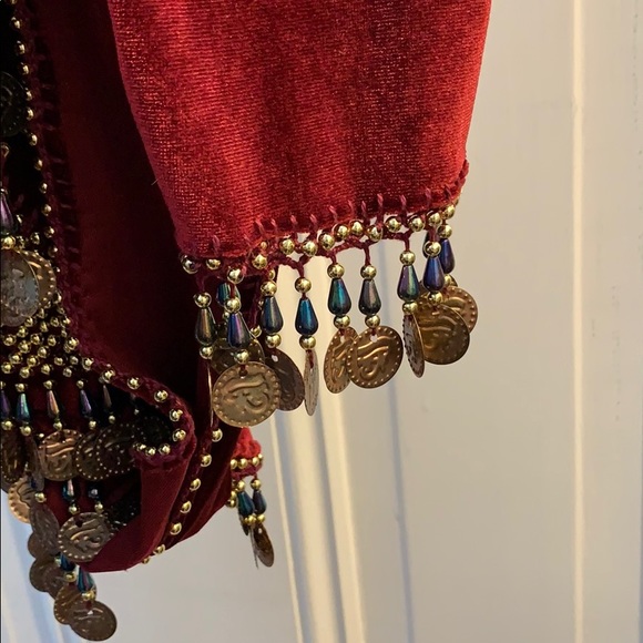 4/$25 belly dancer wrap skirt - Picture 4 of 4